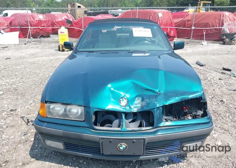 1995 BMW 325 Ic Automatic из США, поврежденный, VIN WBABJ6320SJD44320